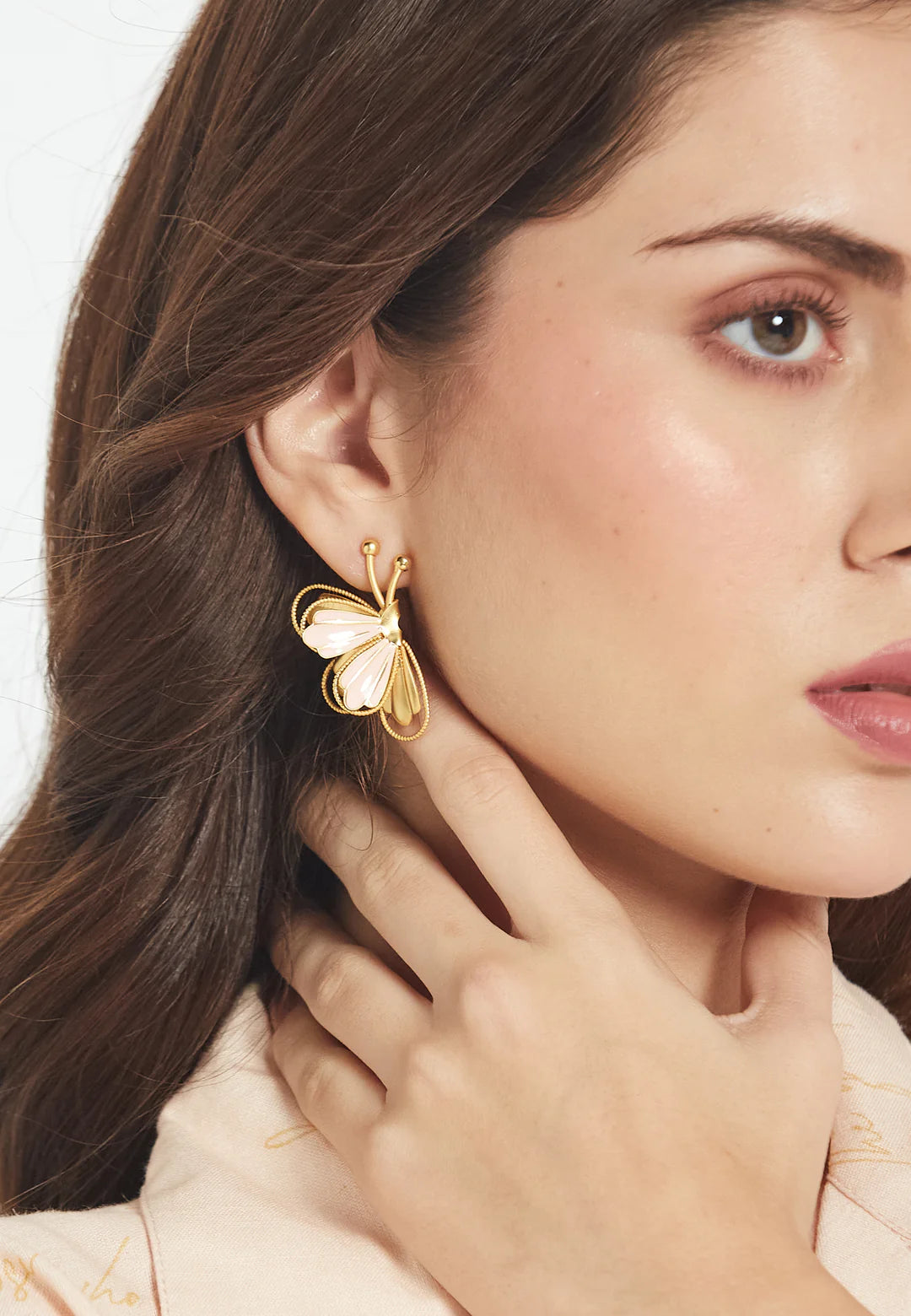 Iris Earrings أقراط الفراشة