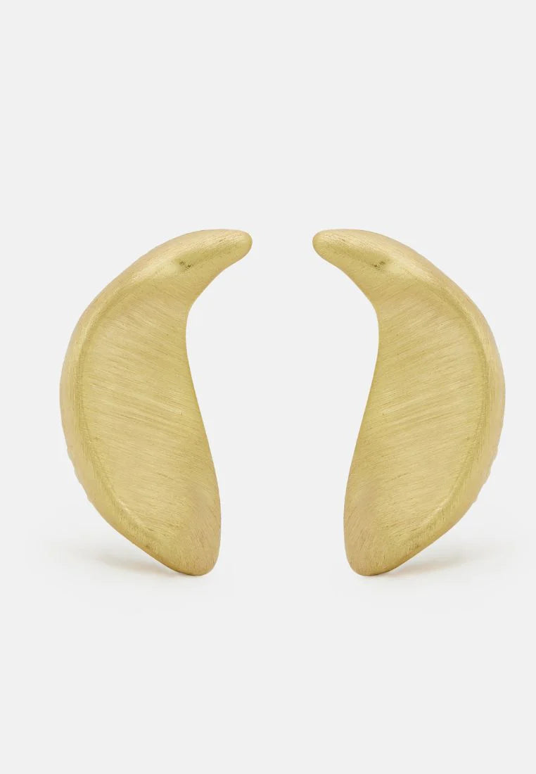 Iva Earrings أقراط عتيقة سميكة ومنحنية