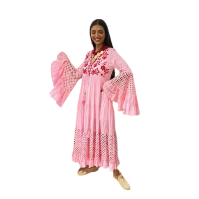 Embroidered Dress AWD-2020/204