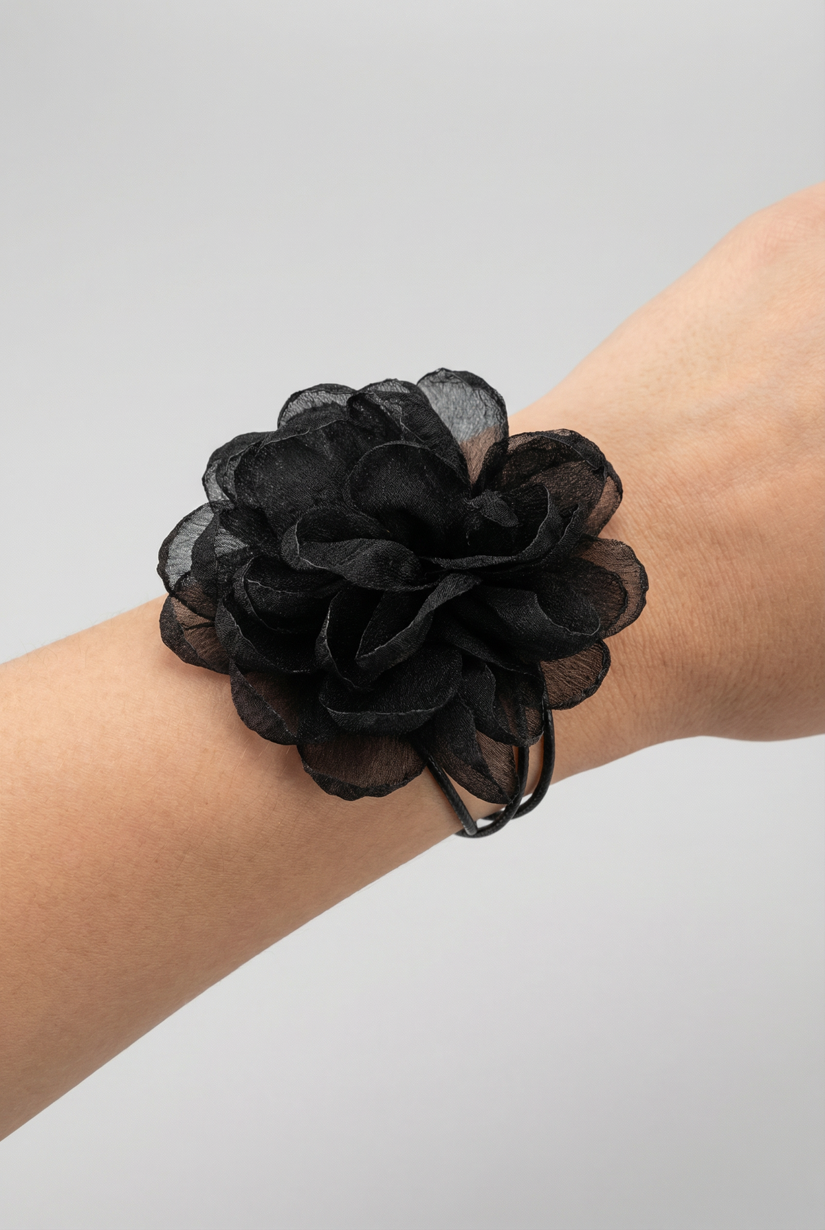 Flower Necklace/Bracelet - 43-9515 - Brown Loft