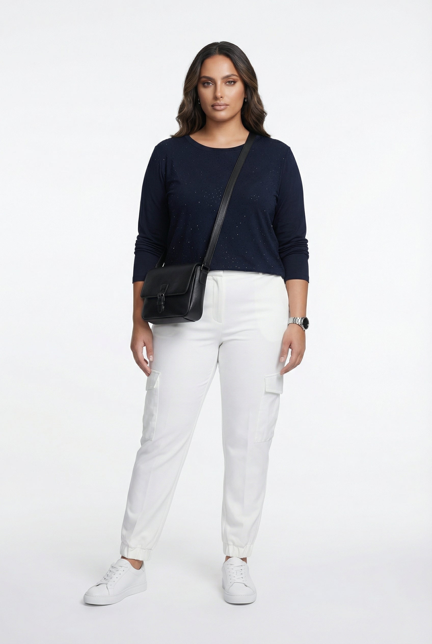 25532 Cargo High Waist Cargo Pants - Brown Loft