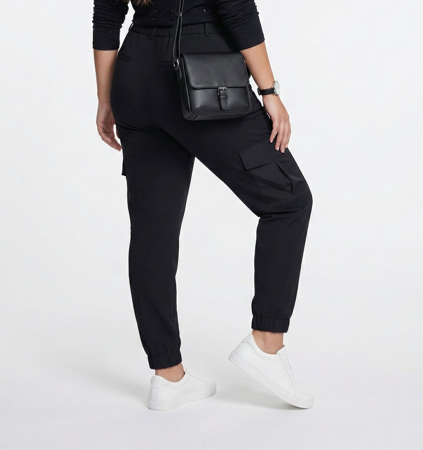 25532 Cargo High Waist Cargo Pants - Brown Loft