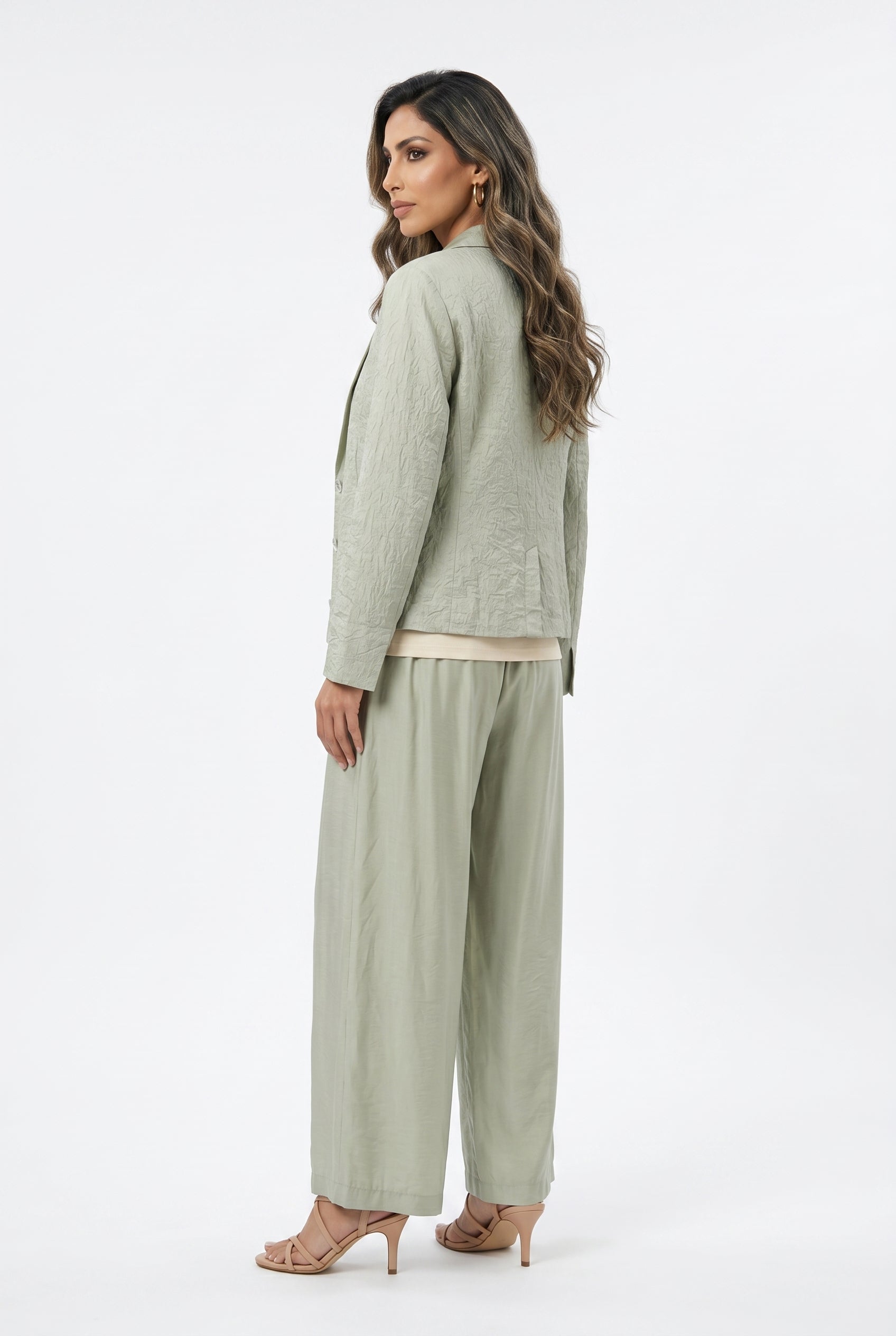 26S-5087/8088 Relaxed Fit Jacket and Pants - Brown Loft