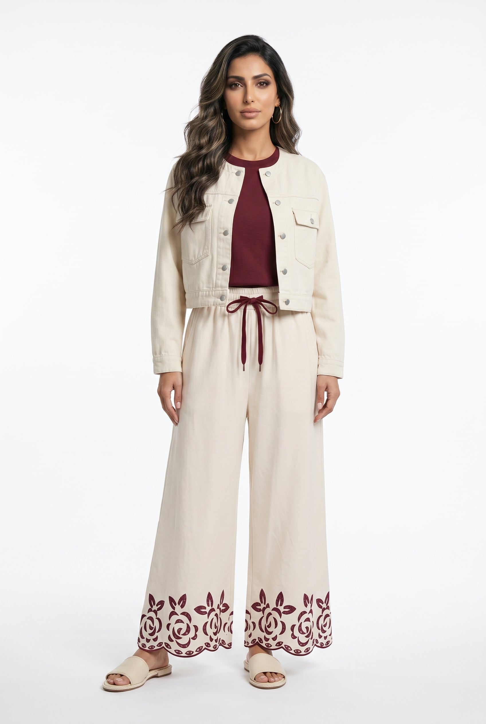 Nax Linen Pants - Brown Loft