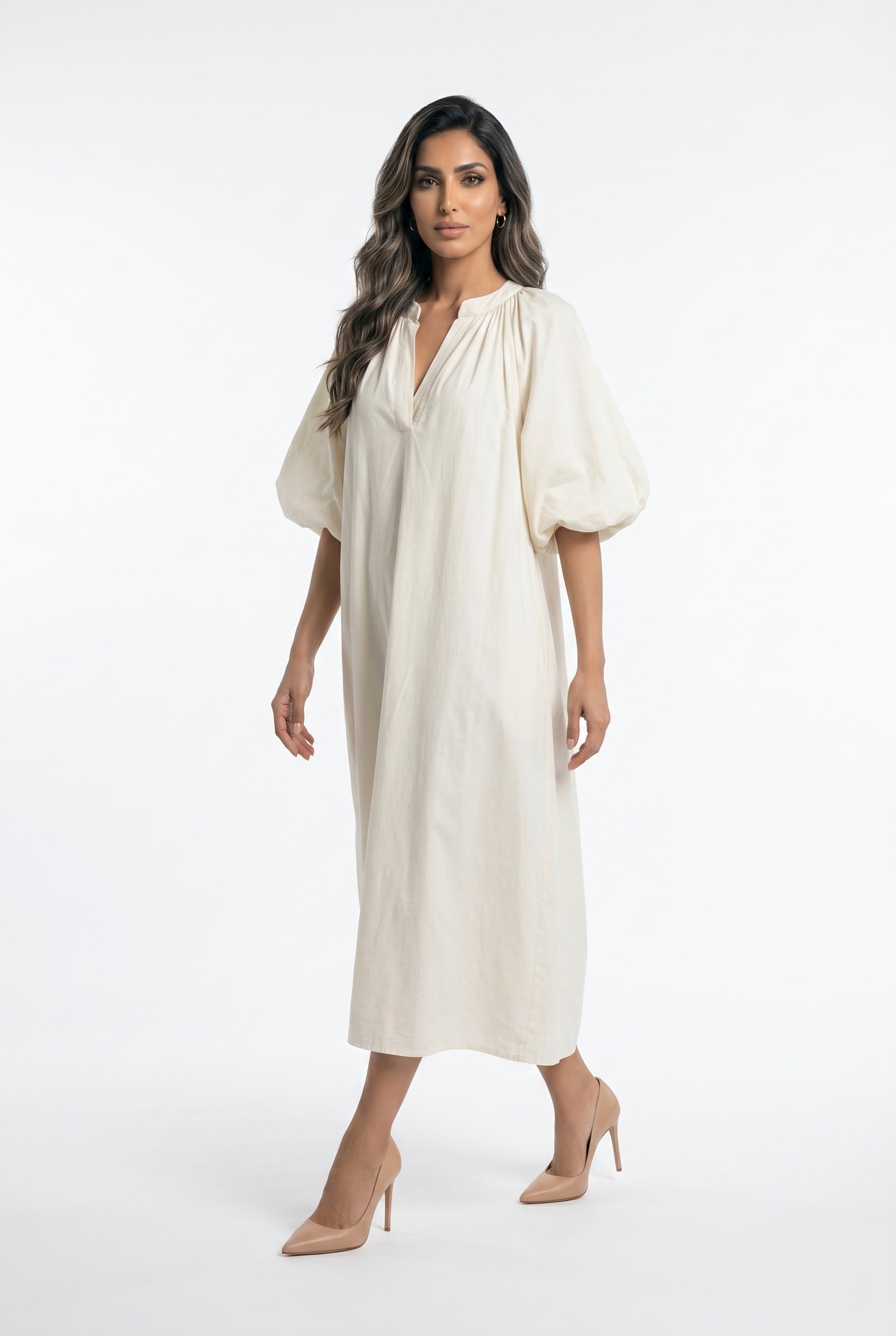 Cotton Poplin Dress DB14389