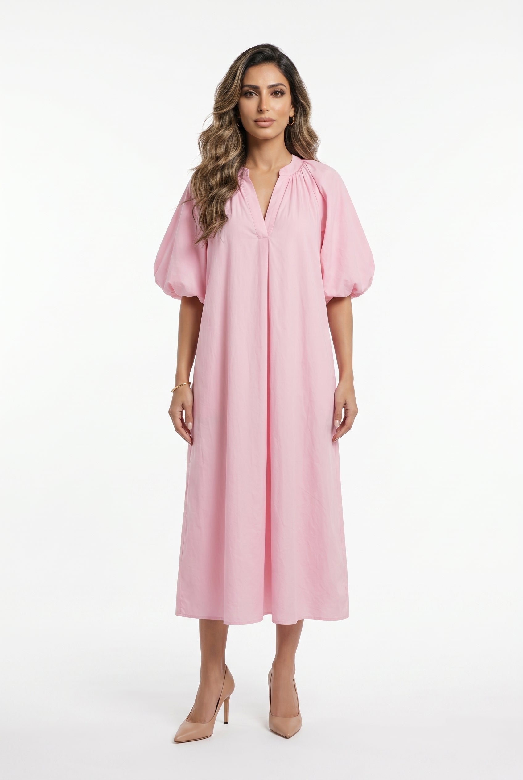 Cotton Poplin Dress DB14389