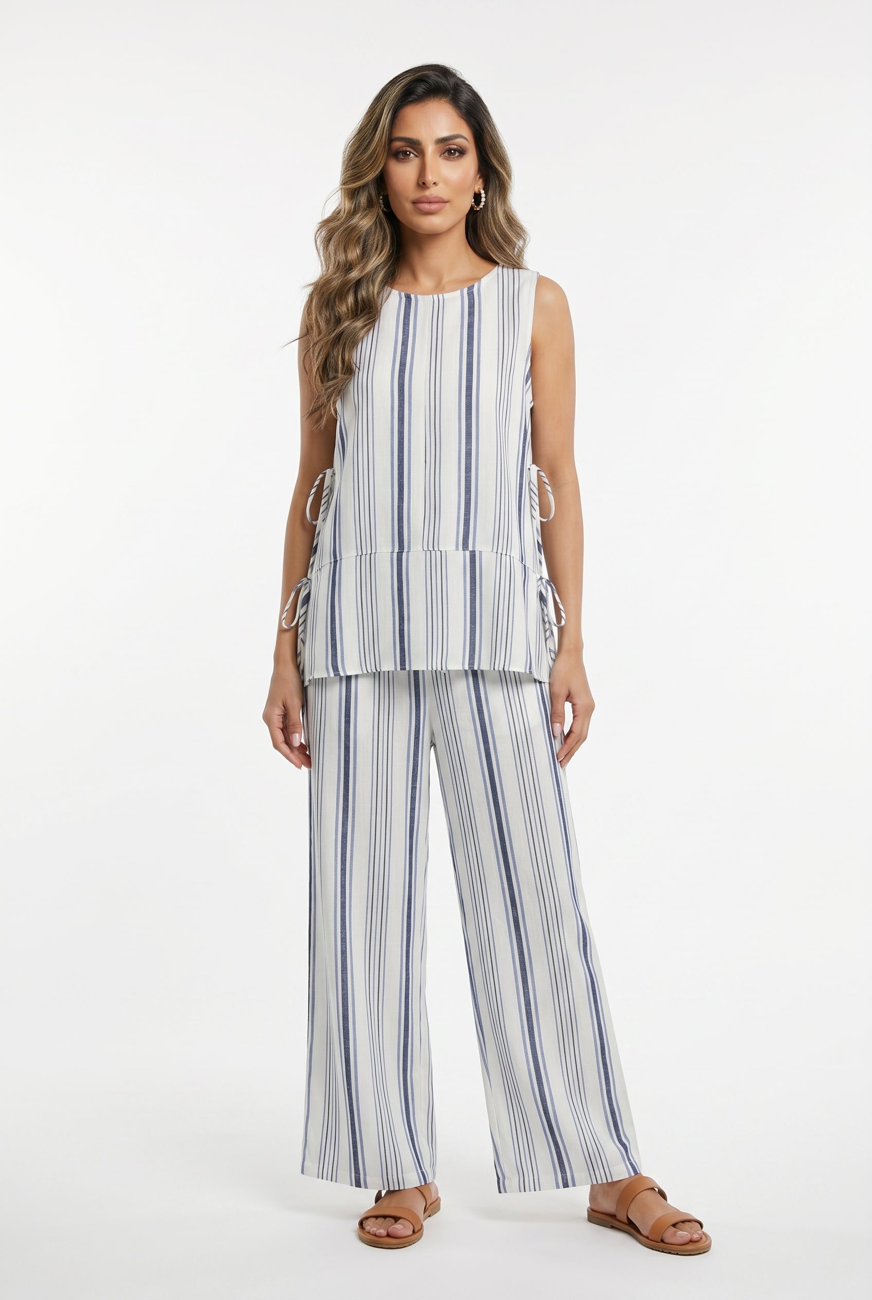 Vertical Striped Top and Pants BCG03429/747