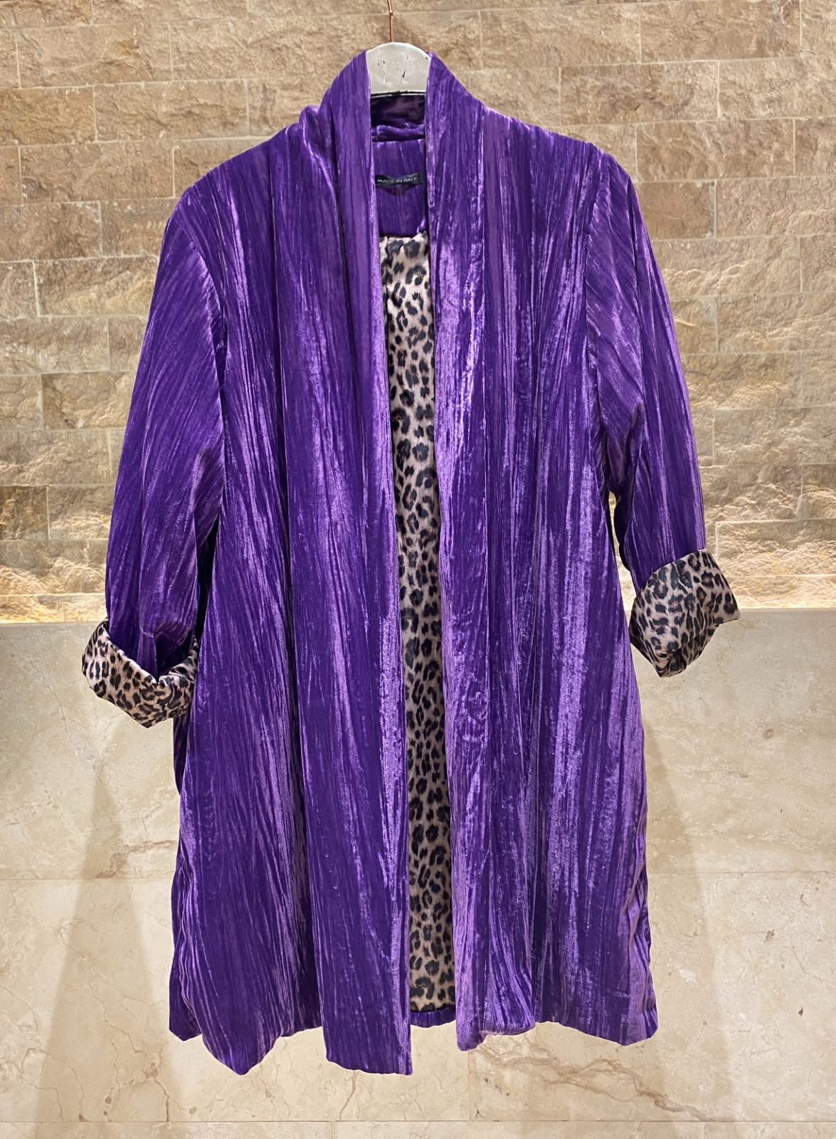 2352328 Velvet Jacket - Brown Loft