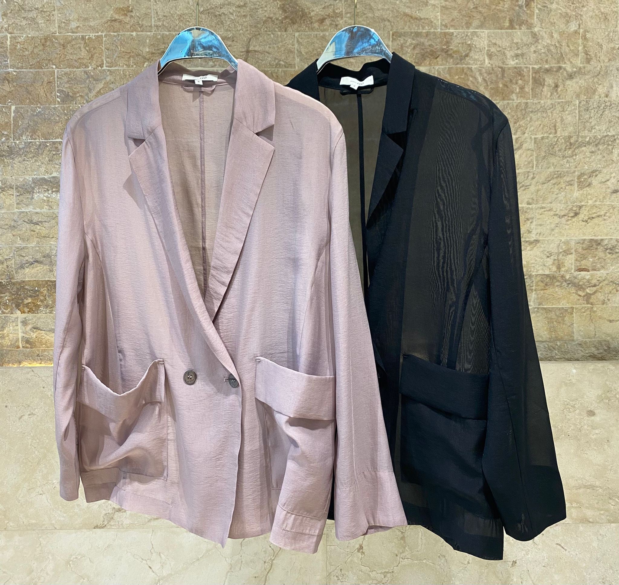 Double Breasted Sheer Jacket 26S-5002