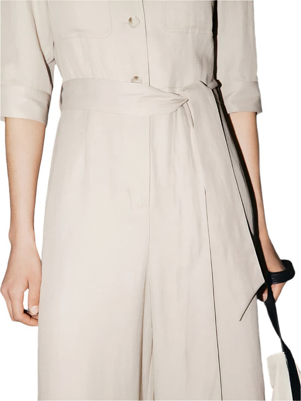 Belted Jumpsuit - 5E4190861