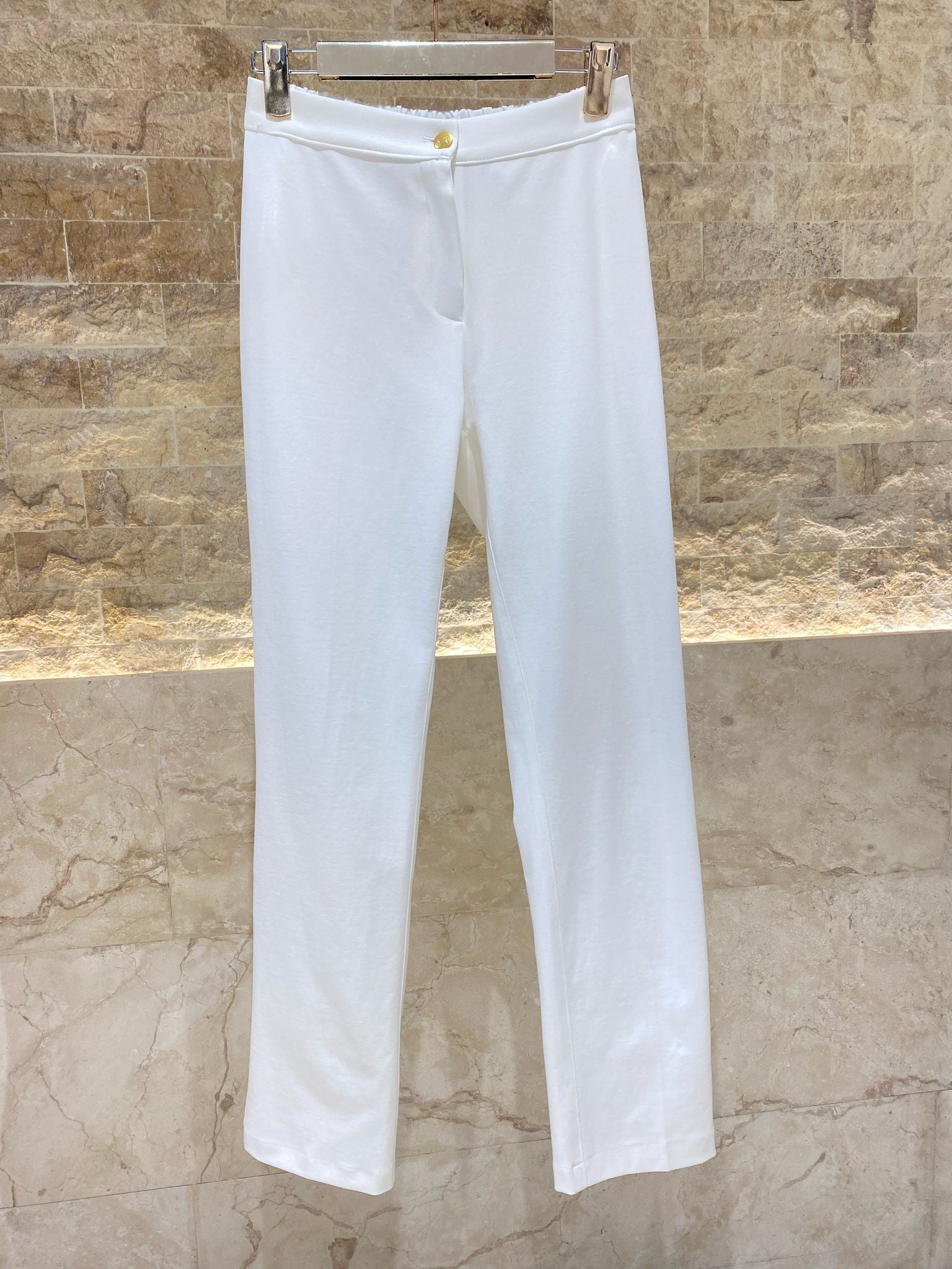 Blunt Knit Pants - 32221 - Brown Loft