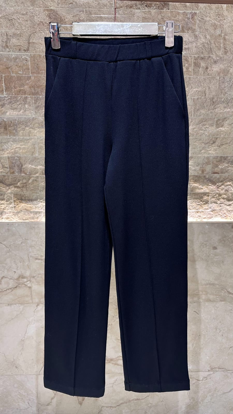 33087 Mid Rise Waist Straight Leg Pants - Brown Loft