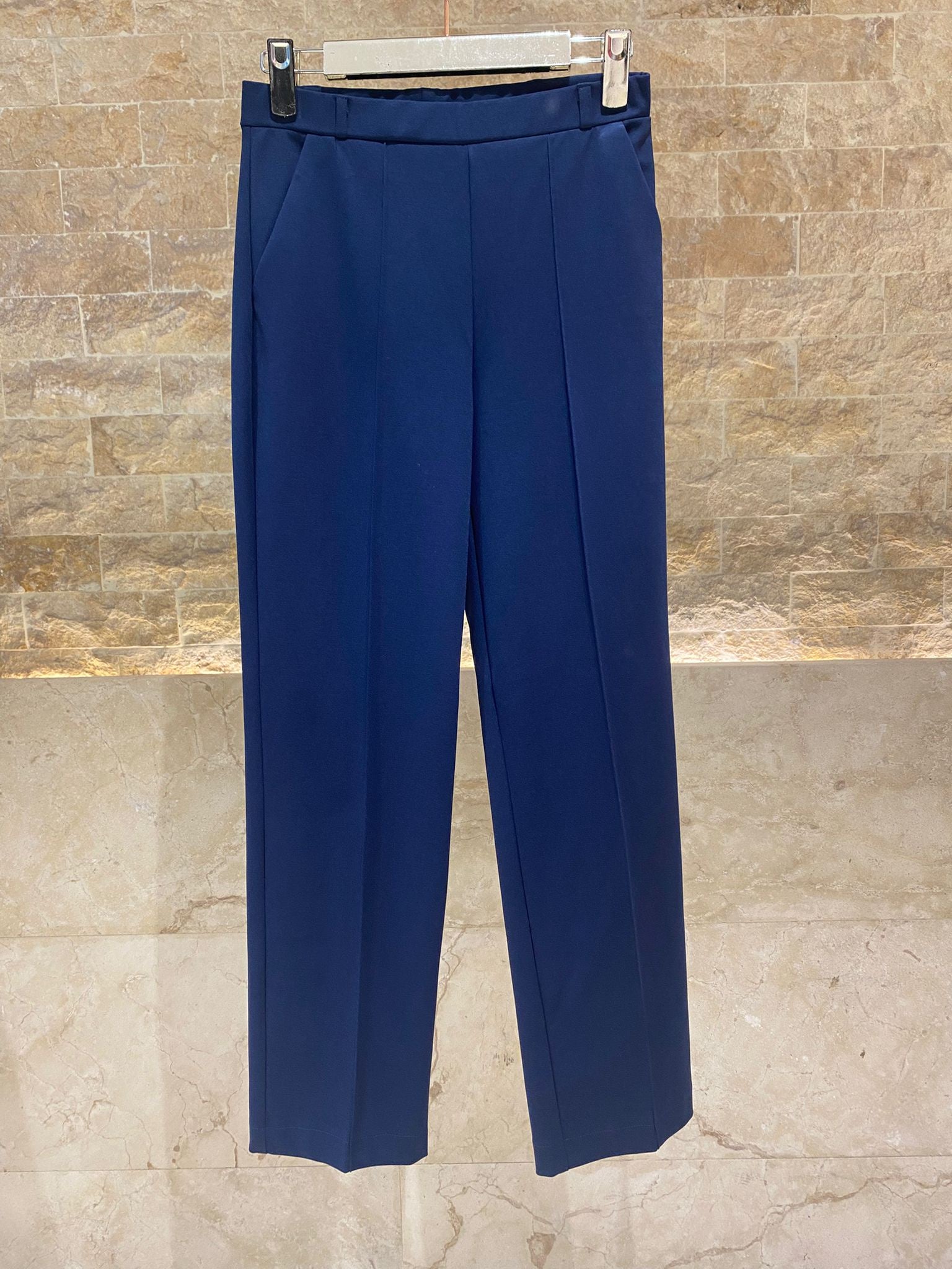 33285 Straight Leg Pants - Brown Loft