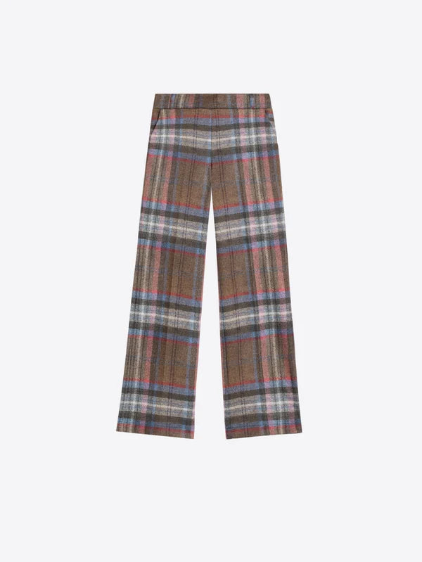 Brown Checked Jacket and Tartan Plaid Trouser Set 33873/33874