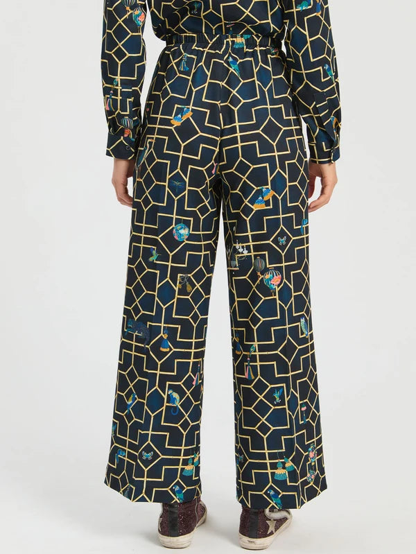 34238-34210 Bamboo Navy Shirt and Pant Set 34238-34210