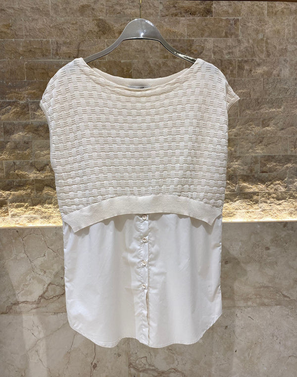 Cotton Sleeveless Top