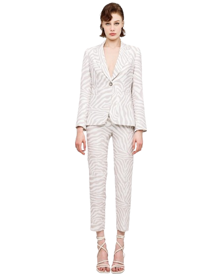 Zebra Print Jacket - 43-1076