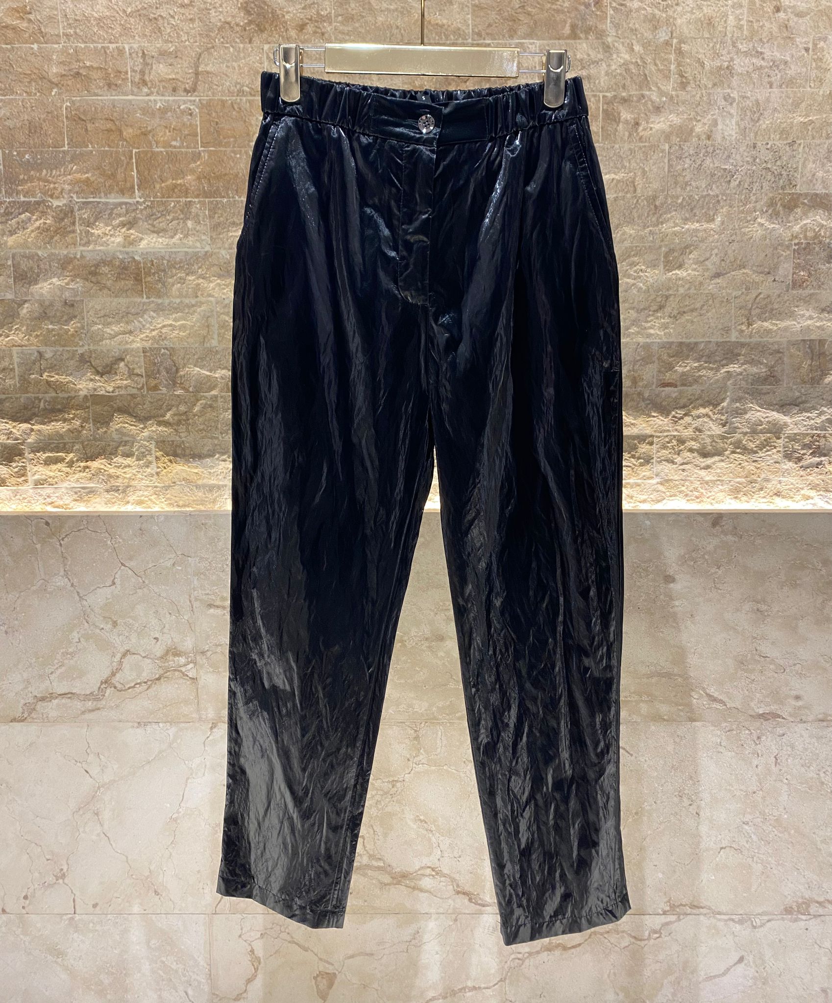 Metallic Effect Pants - 44-5013