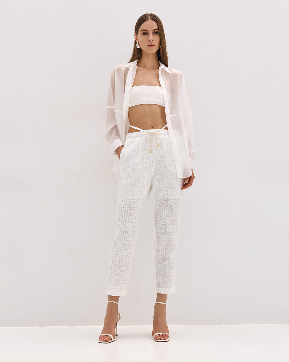 53-5116 Sequins Pants - Brown Loft