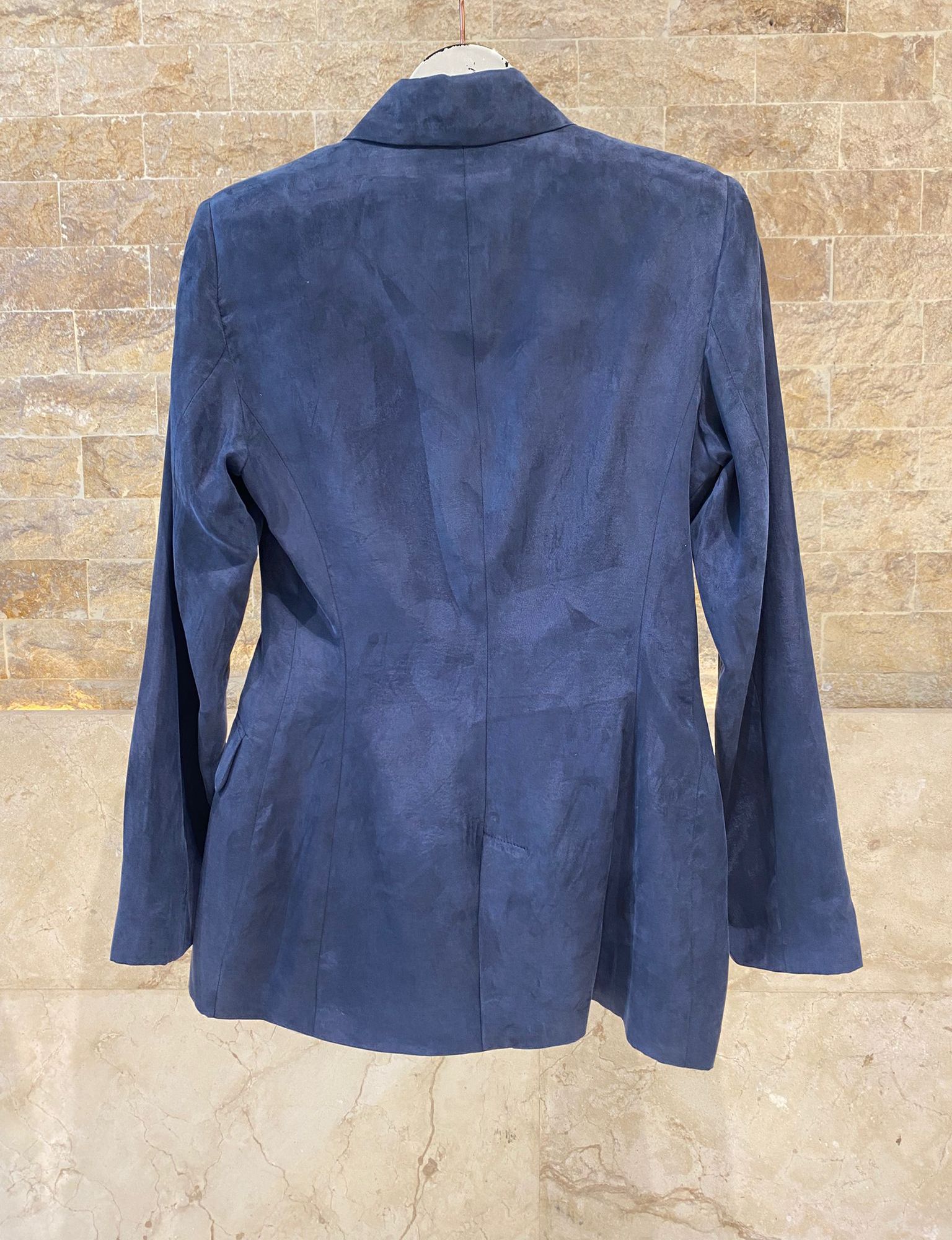 63-1059 Double Breasted Jacket - Brown Loft