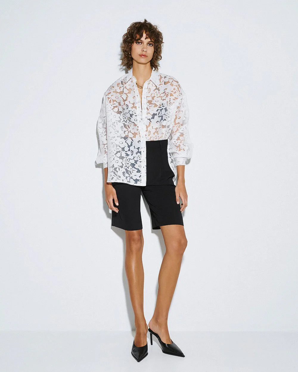 63-7065 Devore Shirt - Brown Loft