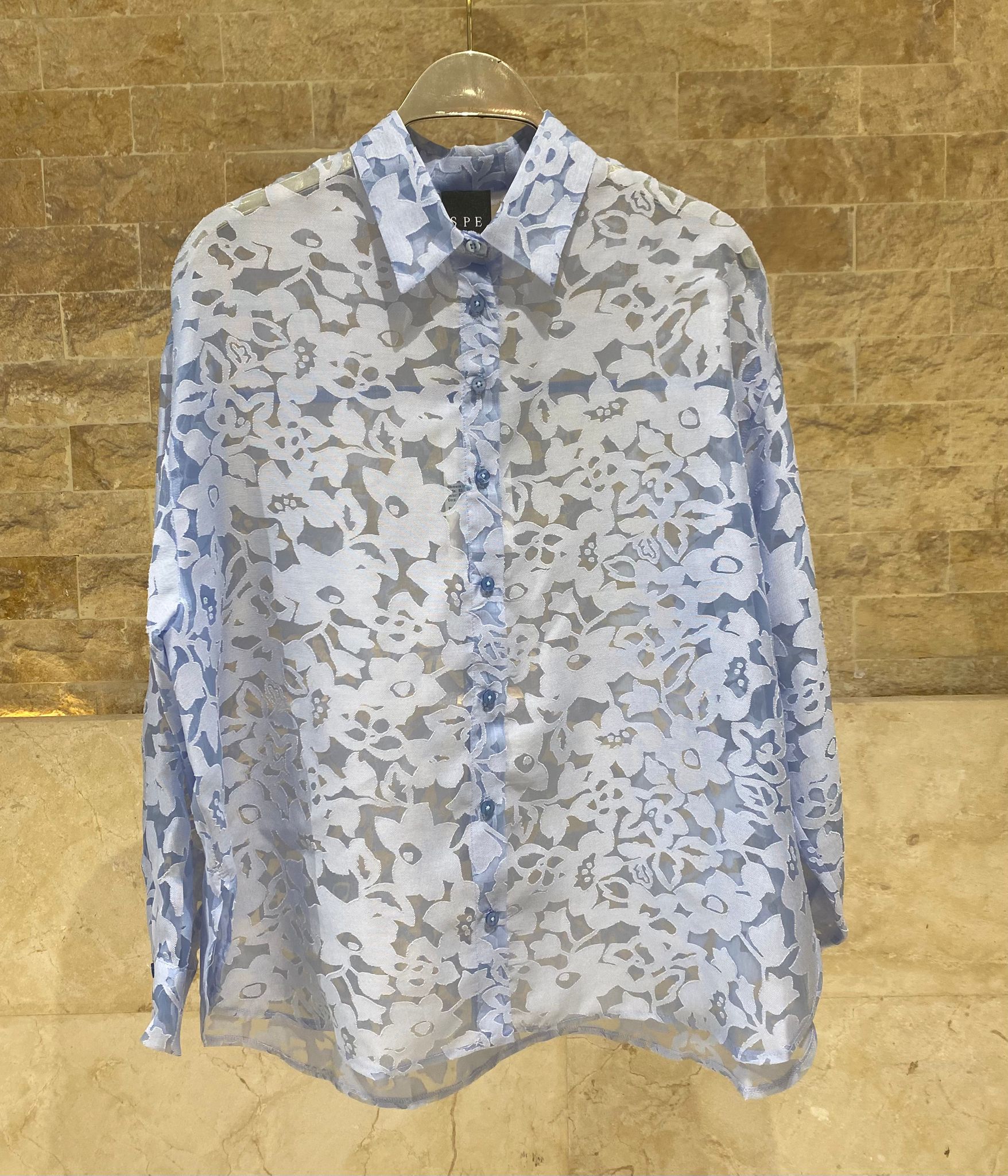 63-7065 Devore Shirt - Brown Loft
