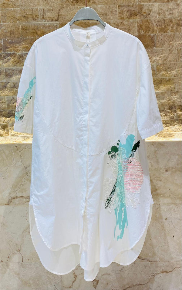 EA-24S-128 Long Back Shirt قميص طويل الظهر