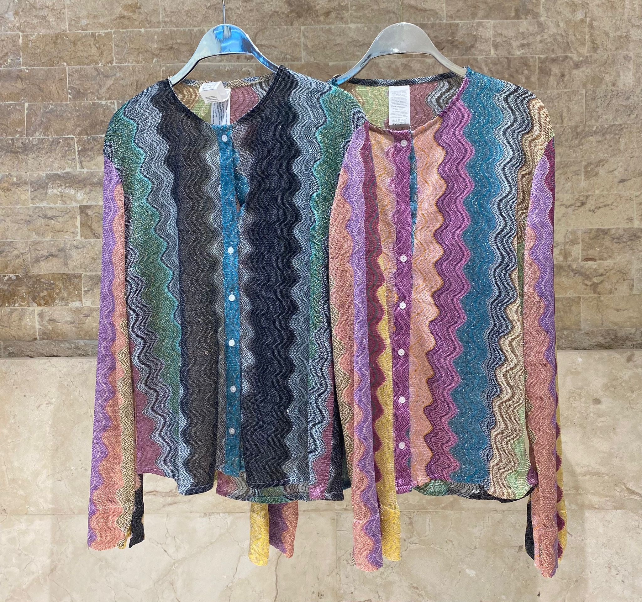 67895-1300 Knit Lurex Top توب تريكو بخيوط اللوريكس