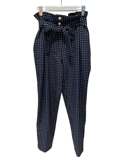 Polka Dot Pleated Pants - 43-5070