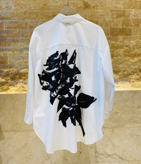 Oversized Long Back Shirt - 8201.3108