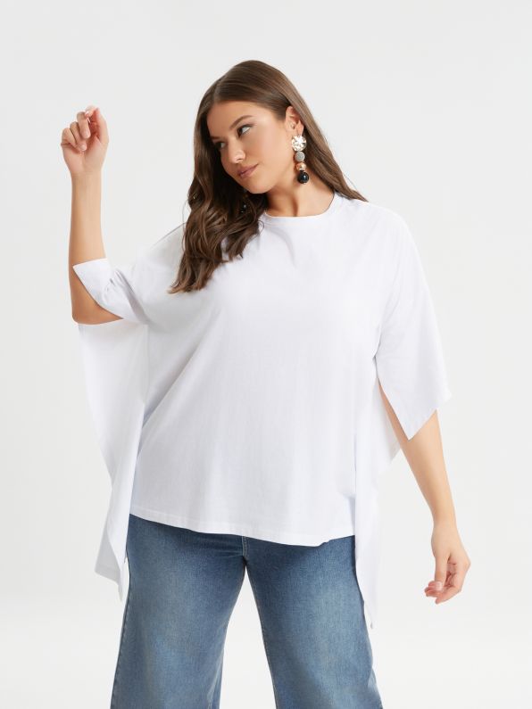 Long Back Cotton Top - 8301.1014