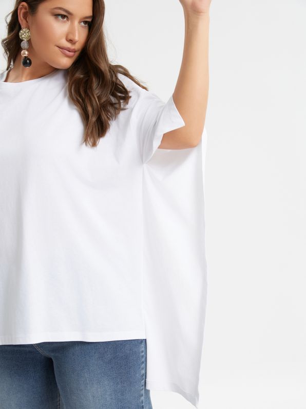 Long Back Cotton Top - 8301.1014