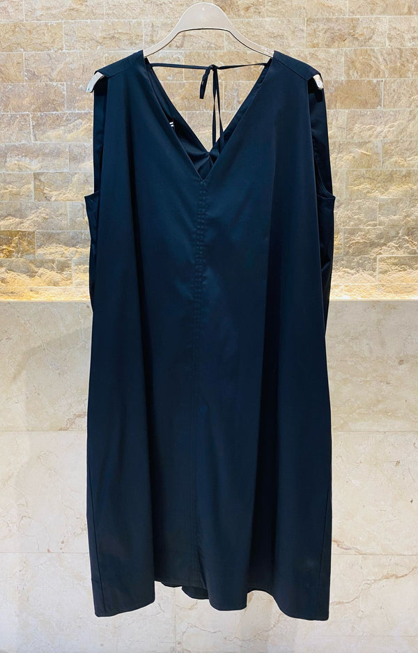 Poplin Midi Sleeveless Dress - 8301.7107