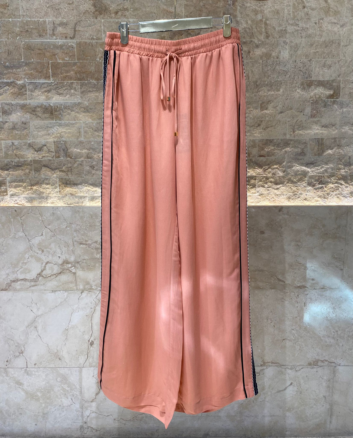 Wide Leg Linen Pants - 8301.2057 - Brown Loft