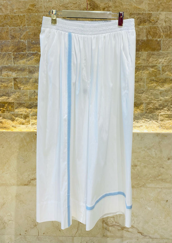 Wide Leg Cropped Pants - 8301.2058