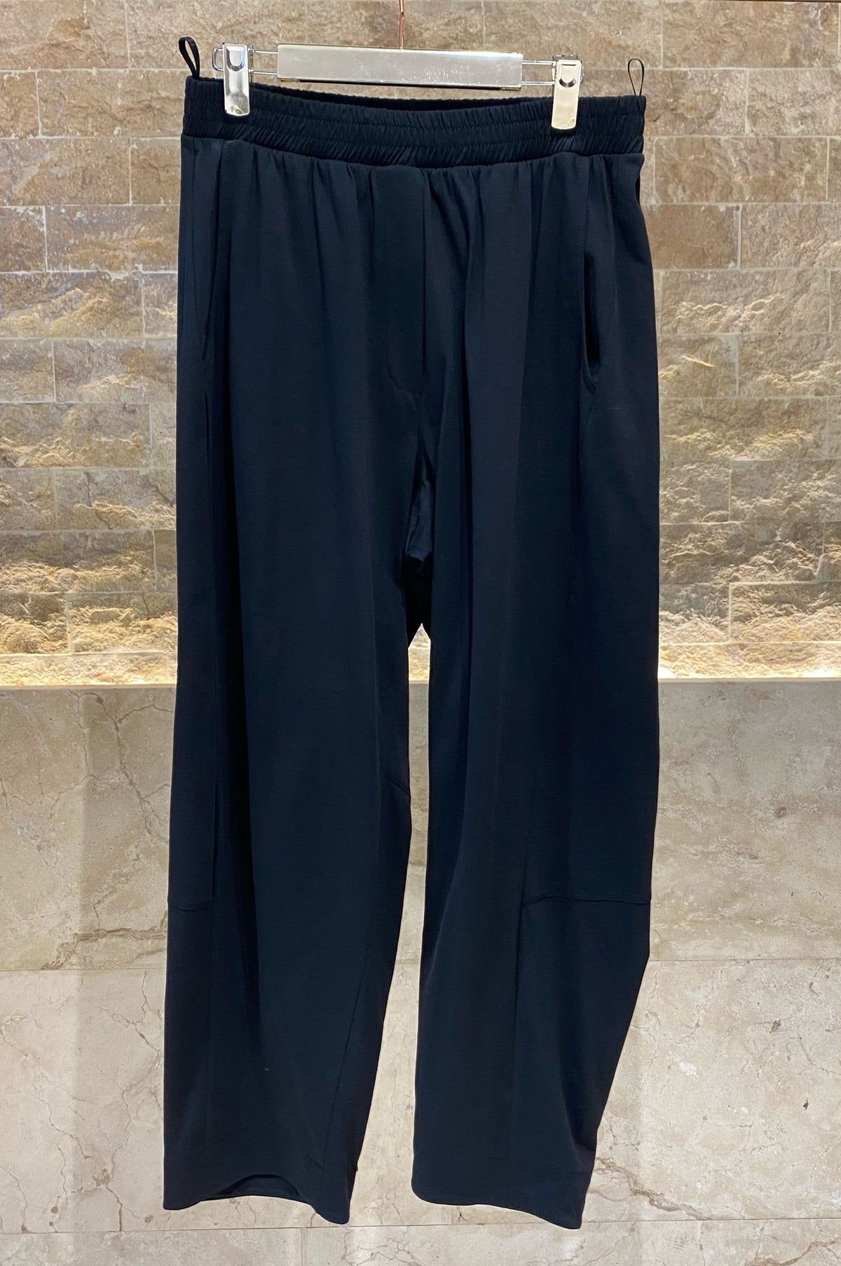 High Waist Oversized Cotton Pants - 8301.2066 - Brown Loft