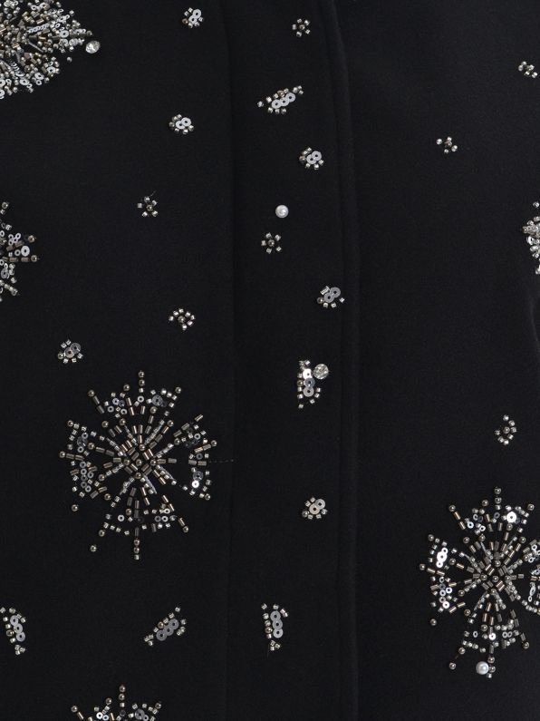 Sequin Detail Zip-Up Jacket 8603.4027.N
