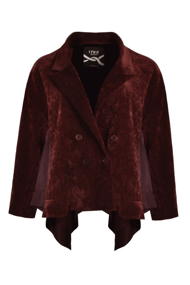 Velvet Blazer & Wide-Leg Pants Set 8601.4012/2025