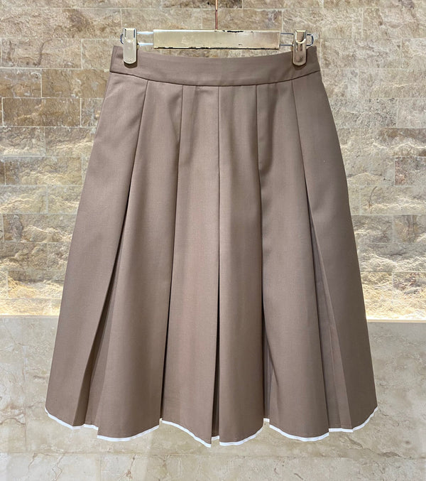 Pencil Cut Pleated Skirt - COBCS1001