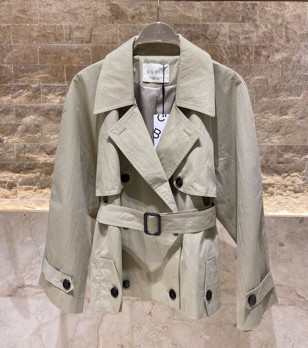 Short Hunting Trench Coat - COBDC5002