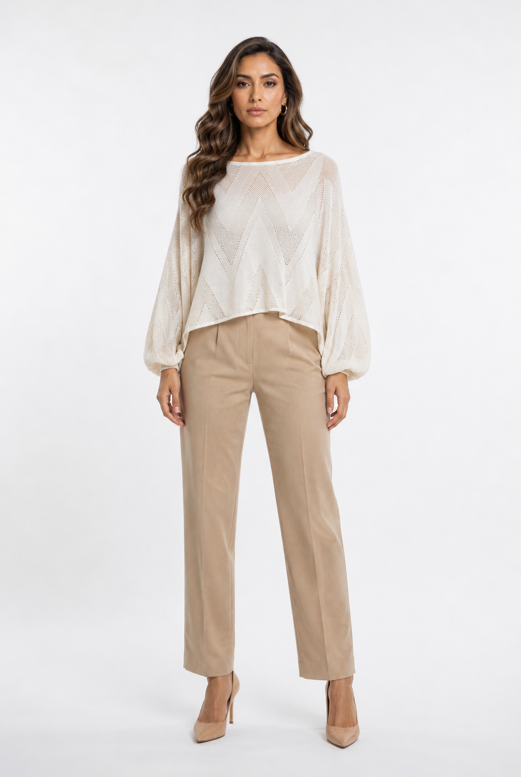 Knit Cropped Top TDM28126-6