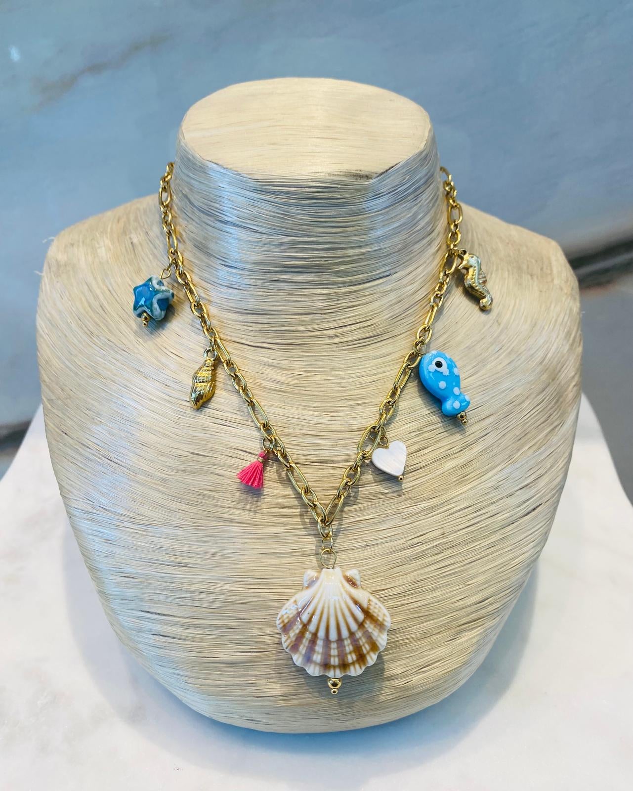 Esme Necklace قلادة سلسلة سحر المحيط