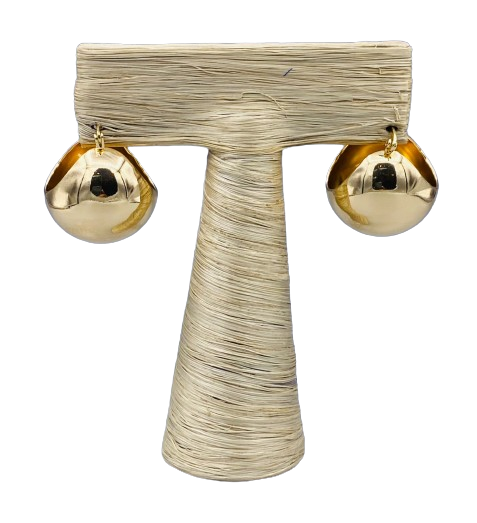 Chunky Ball Hoop Earrings - KP0001