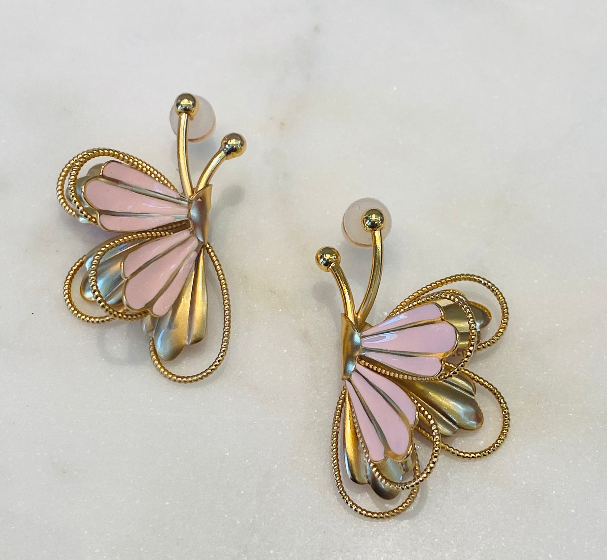 Iris Earrings أقراط الفراشة