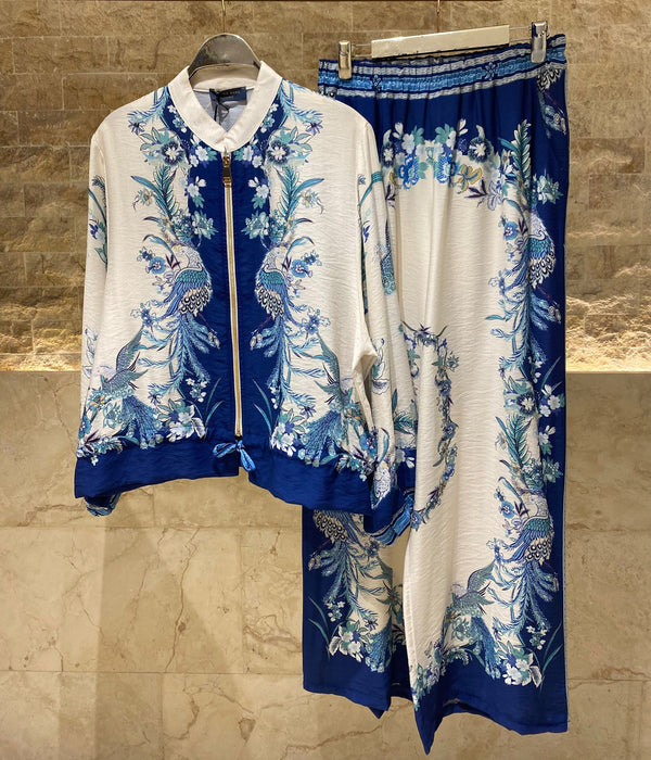 KD8807VC/9088BM Peacock Floral Sets