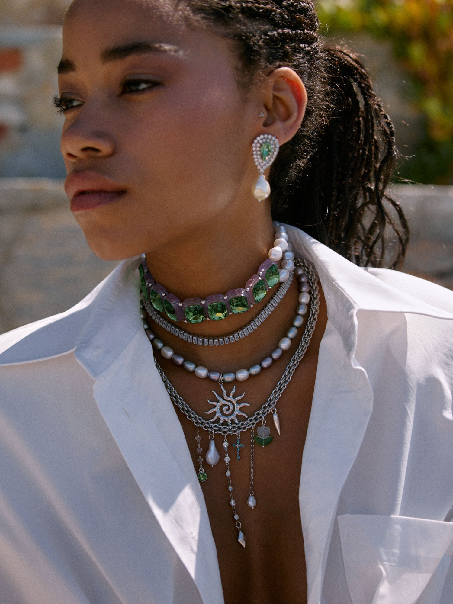 Aqua Kiss Necklace