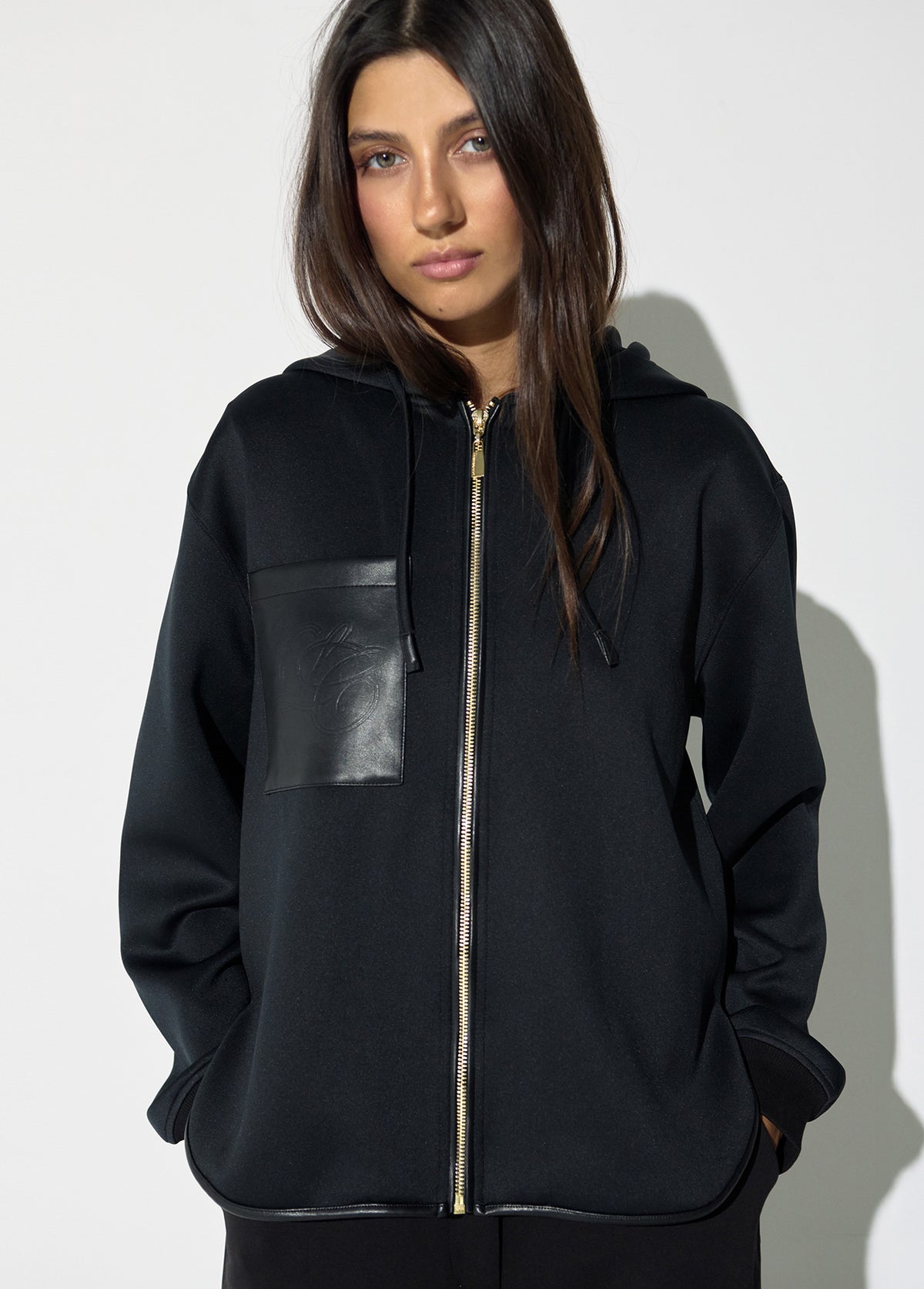 LF2611040/4029 Hooded Long Back Sweatshirt and Jogger Pant