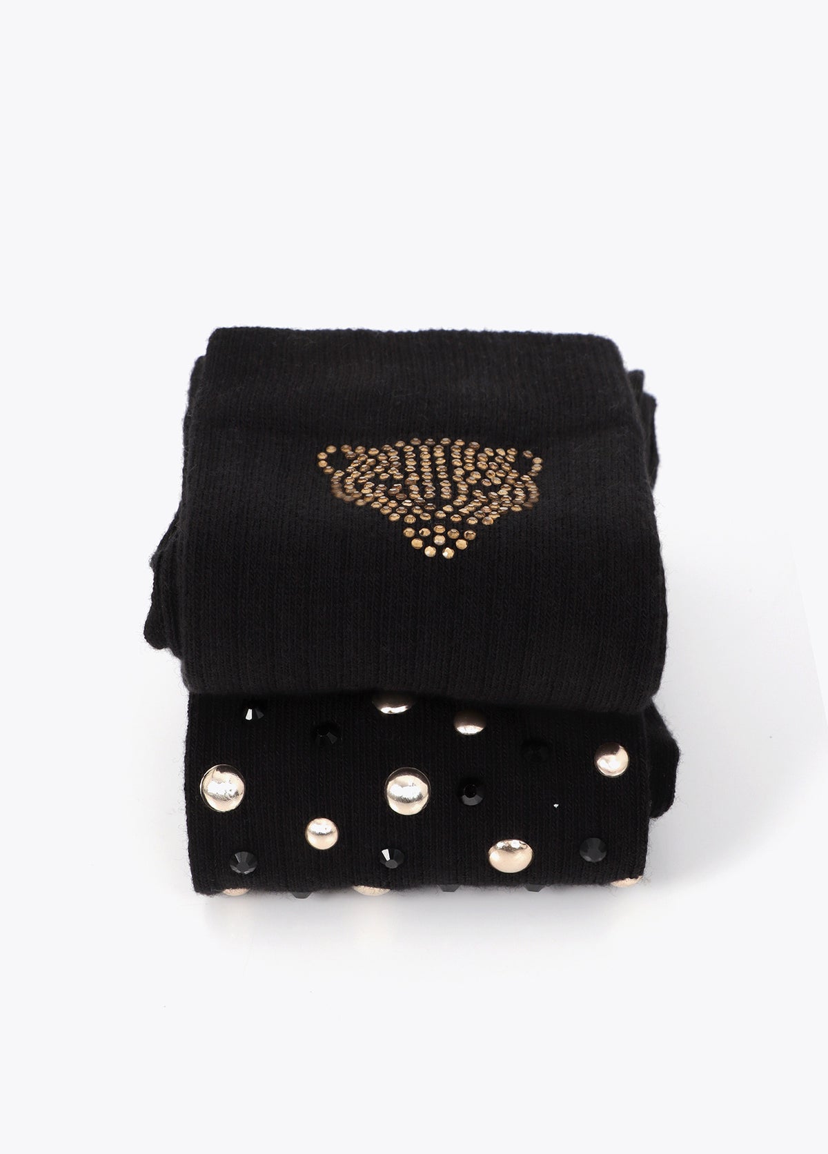 LF2613003 Socks with Pearls and Crystals