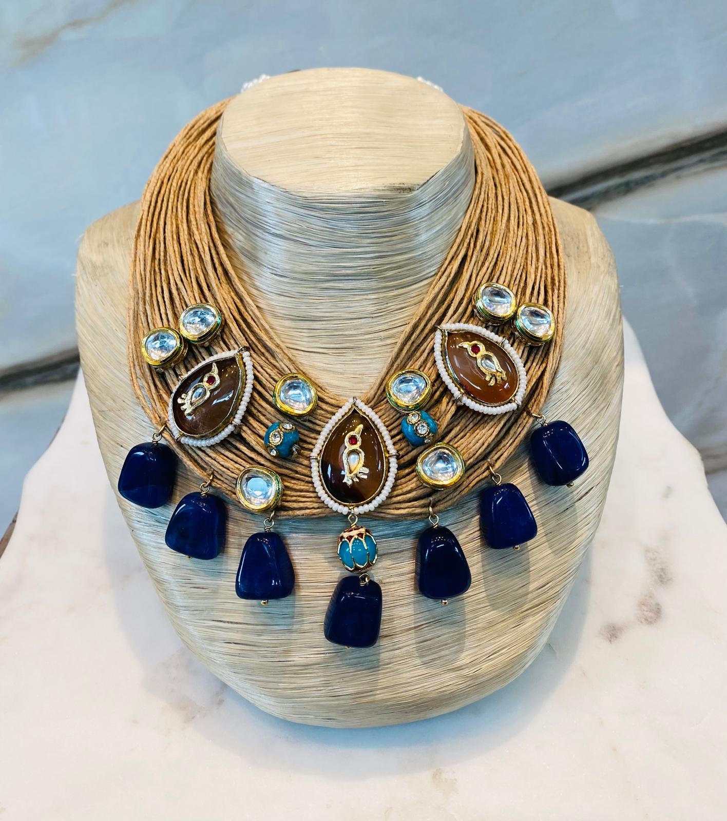 MOD 32C Cord Necklace قلادة الحبل - Brown Loft
