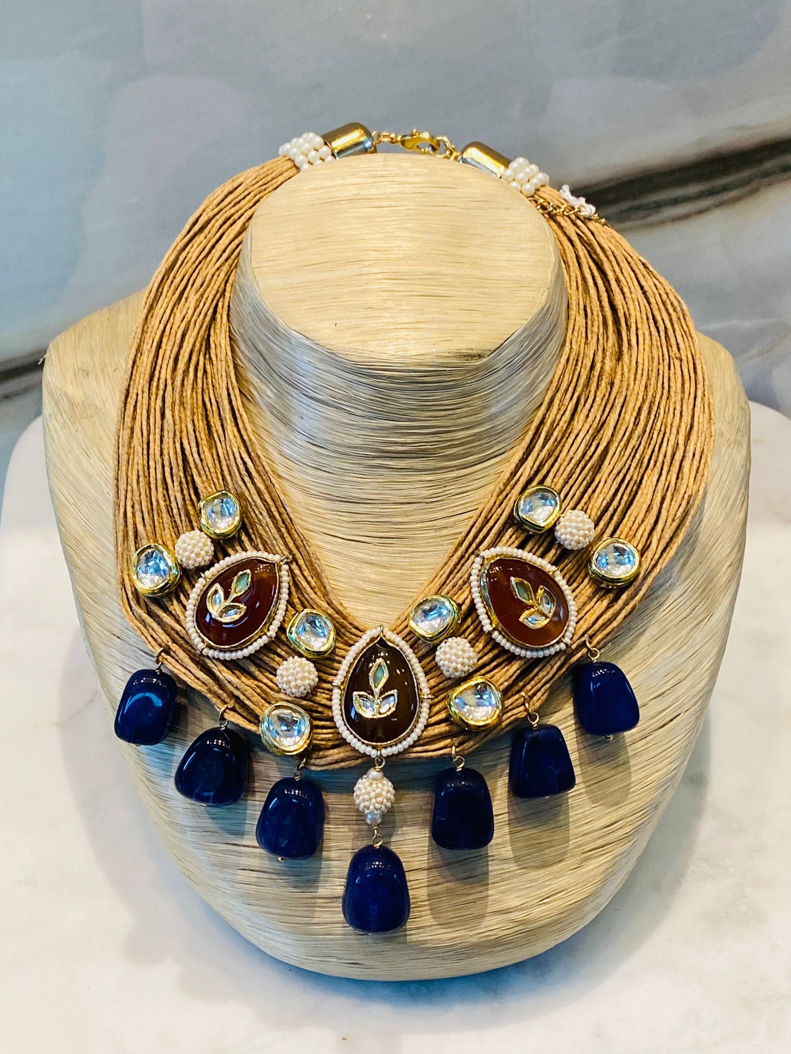MOD 35A Cord Necklace قلادة الحبل - Brown Loft